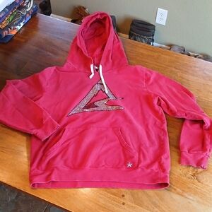 Rebel Athletic Red Hoodie